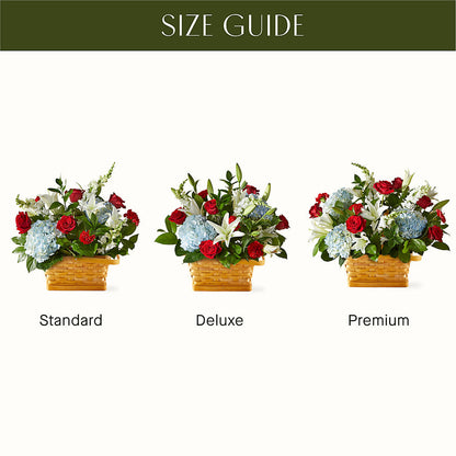 Greater Glory Basket –  Grand Flowers/irish Rose, Novi MI