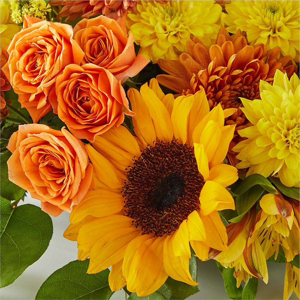 Autumn Harmony Centerpiece –  Grand Flowers/irish Rose, Novi MI