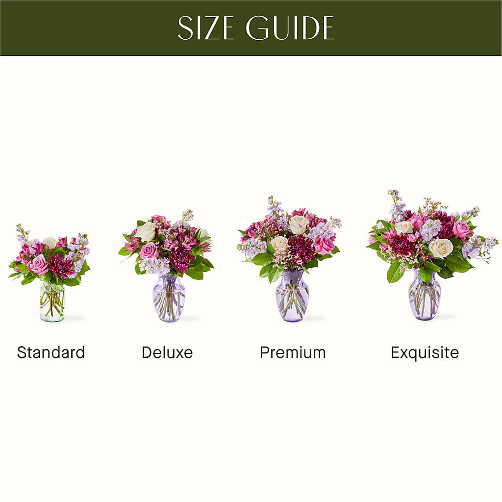 Amethyst Dreams Bouquet –  Grand Flowers/irish Rose, Novi MI