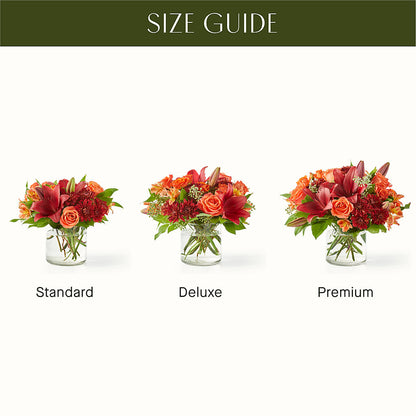 Crimson Leaves Bouquet –  Grand Flowers/irish Rose, Novi MI