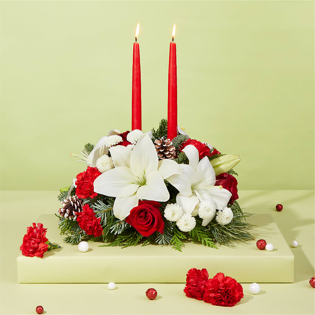 Seasonal Festivities Centerpiece –  Grand Flowers/irish Rose, Novi MI