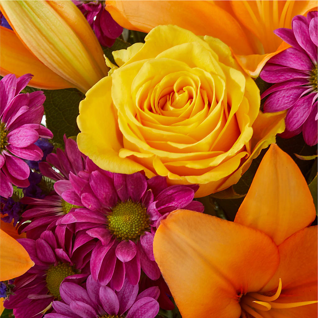 Colorful Visions Bouquet –  Grand Flowers/irish Rose, Novi MI