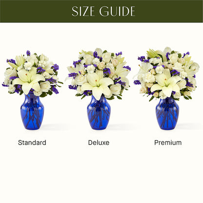 Sapphire Rush Bouquet –  Grand Flowers/irish Rose, Novi MI