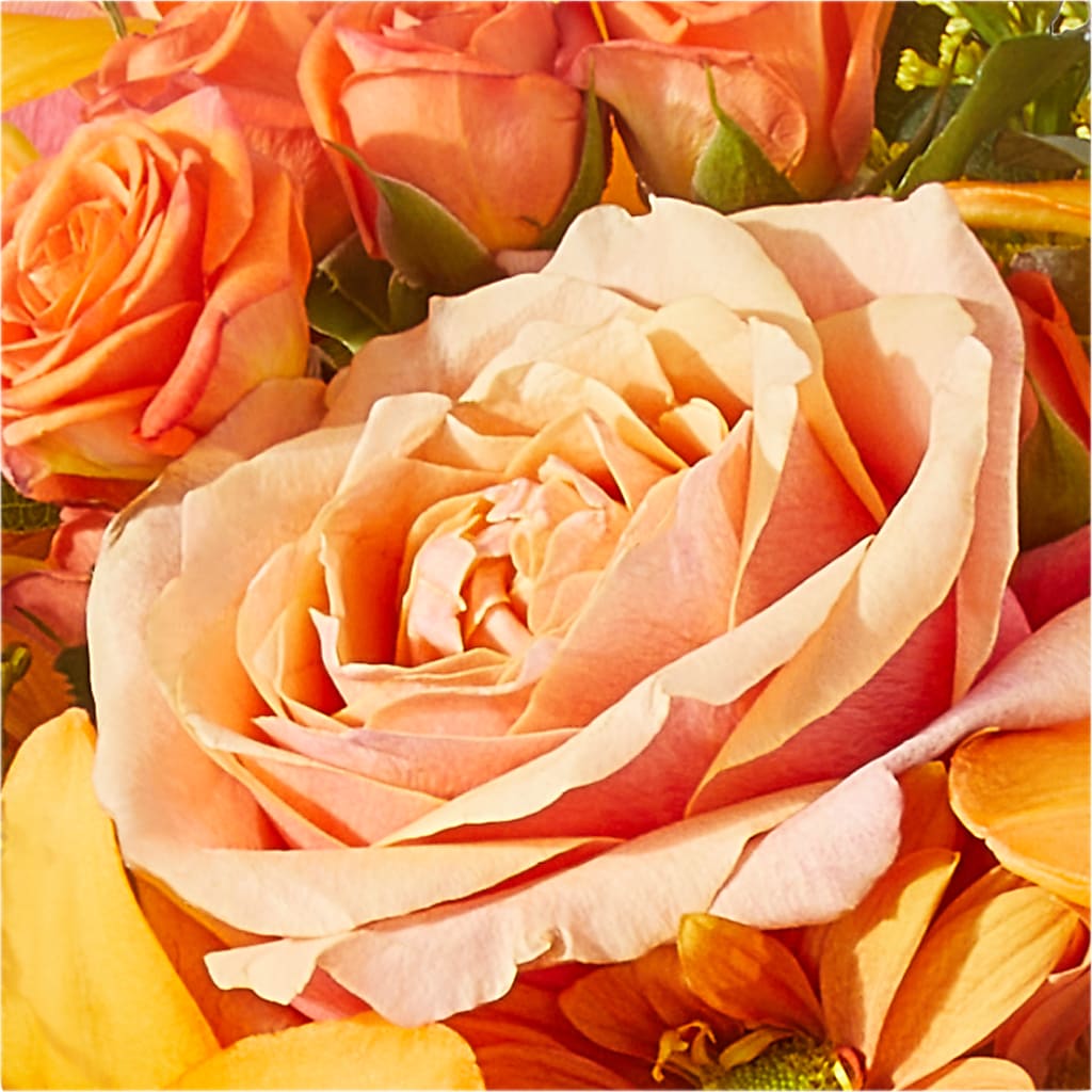 Harvest Hayride Bouquet –  Grand Flowers/irish Rose, Novi MI