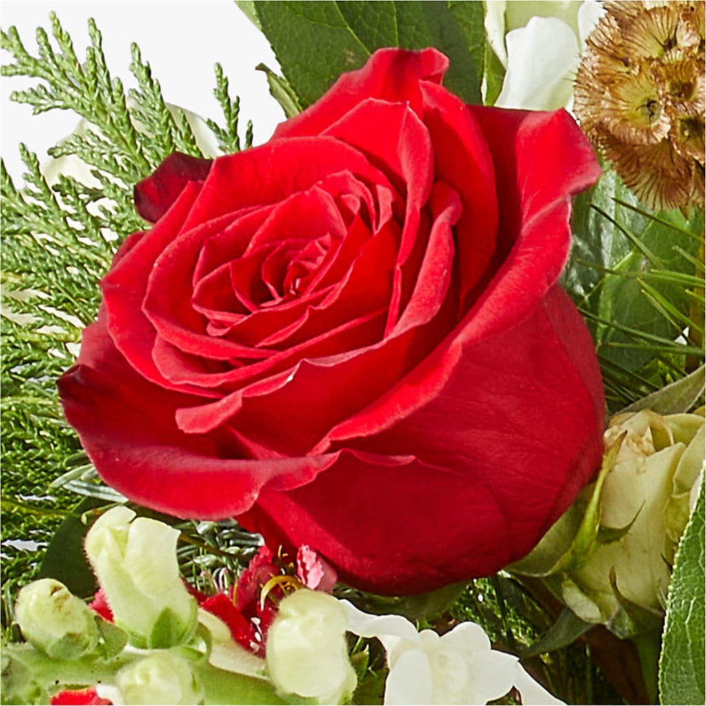 Deck the Halls Bouquet –  Grand Flowers/irish Rose, Novi MI