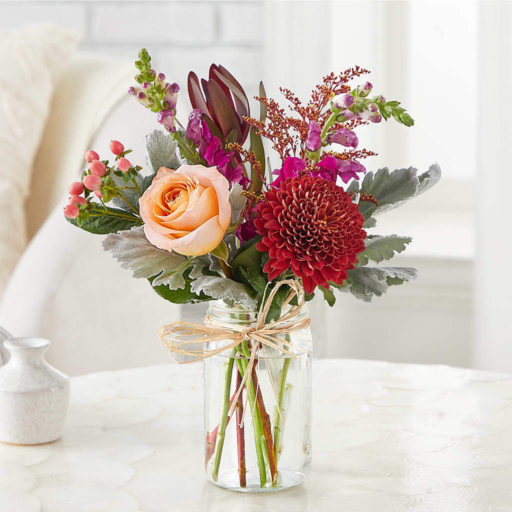 Moody Hues Bouquet –  Grand Flowers/irish Rose, Novi MI