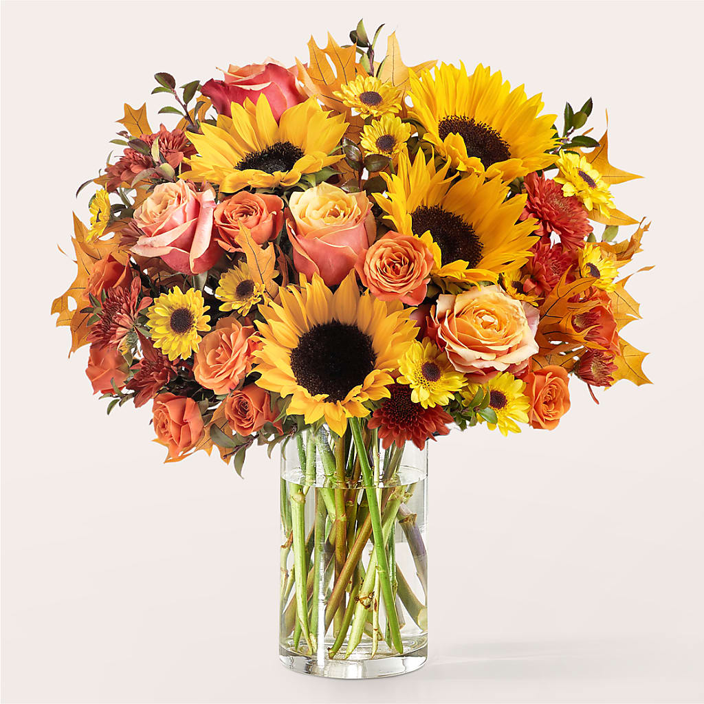 Fluttering Foliage Bouquet –  Grand Flowers/irish Rose, Novi MI