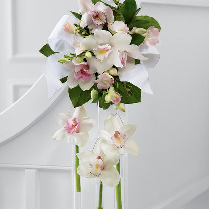 Perfect Entrance Pew Arrangement –  Grand Flowers/irish Rose, Novi MI