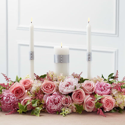 Worldwide Romance Unity Candle Arrangement –  Grand Flowers/irish Rose, Novi MI