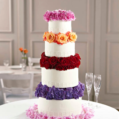 Infinite Love Cake Décor –  Grand Flowers/irish Rose, Novi MI