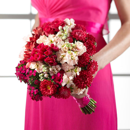 Pink Effervescence Bouquet –  Grand Flowers/irish Rose, Novi MI