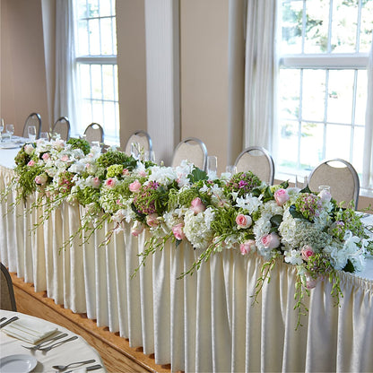 State of Joy Head Table Arrangement –  Grand Flowers/irish Rose, Novi MI