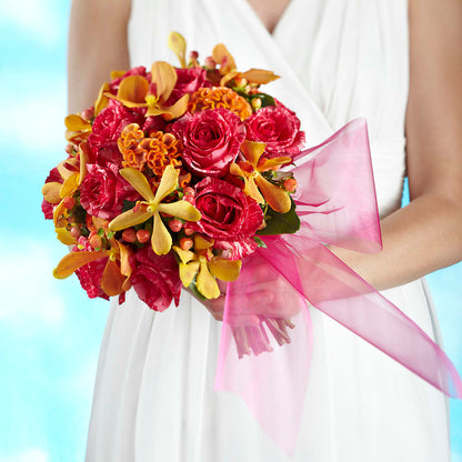 Brilliant Shades of Love Bouquet –  Grand Flowers/irish Rose, Novi MI