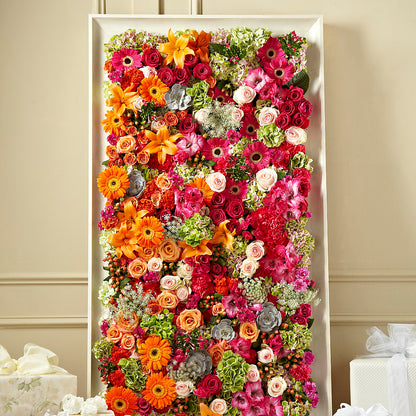 Fresh Picked Floral Wall –  Grand Flowers/irish Rose, Novi MI